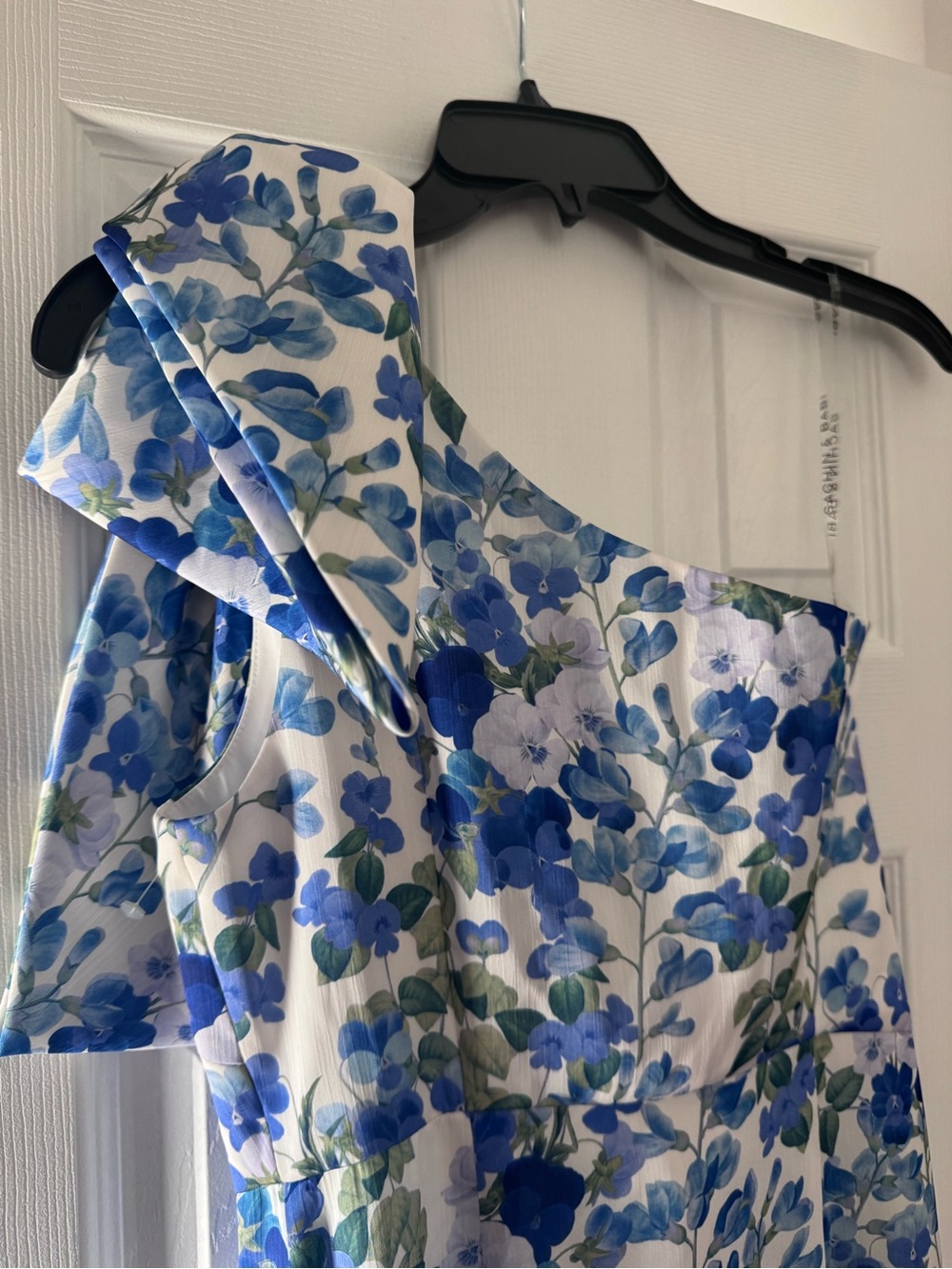 Sachin & Babi Chelsea Floral One Shoulder Gown 0 - Picture 5 of 5